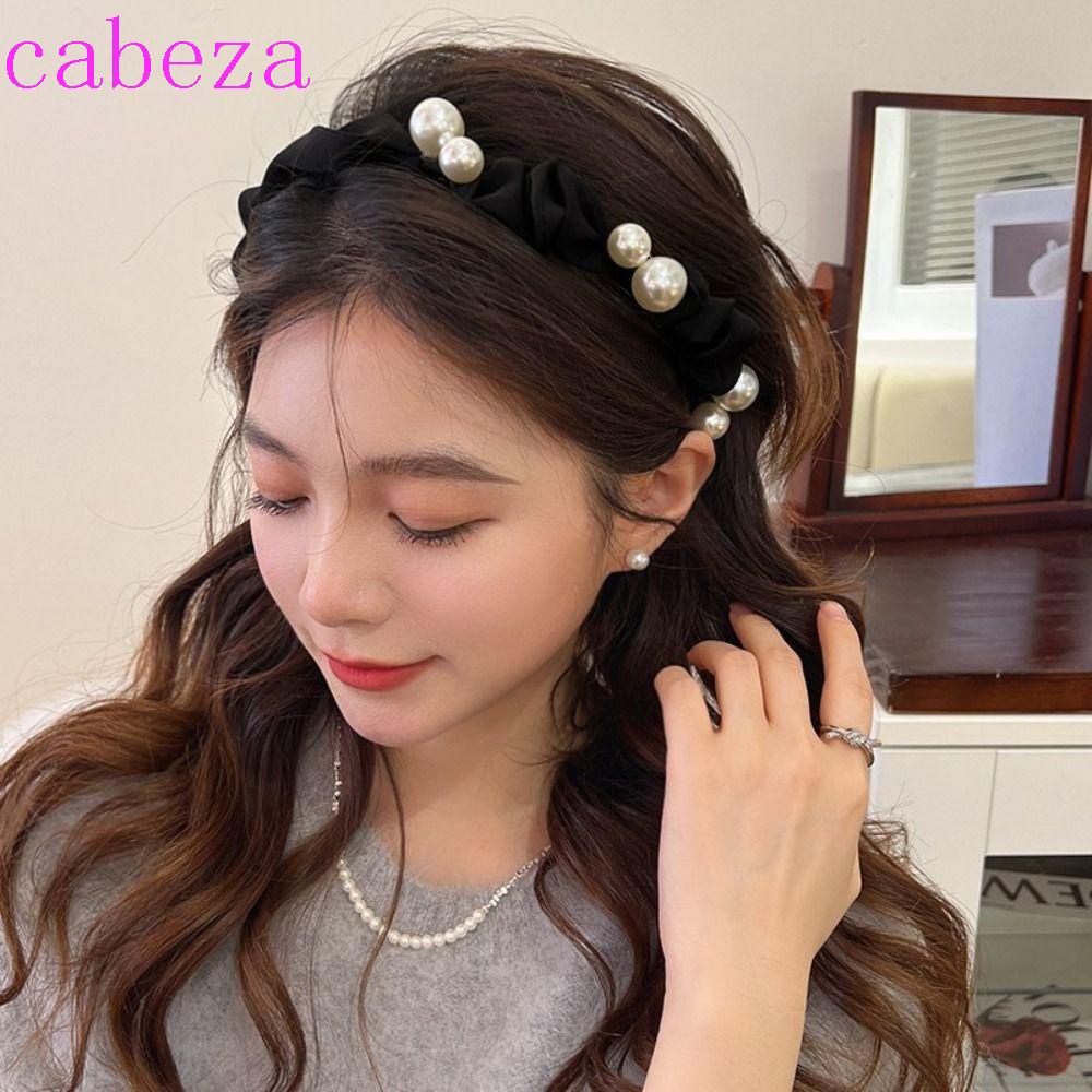 Băng Đô Cài Tóc Rửa Mặt Xếp Ly Cá Tính Ngọt Ngào Cho Nữ