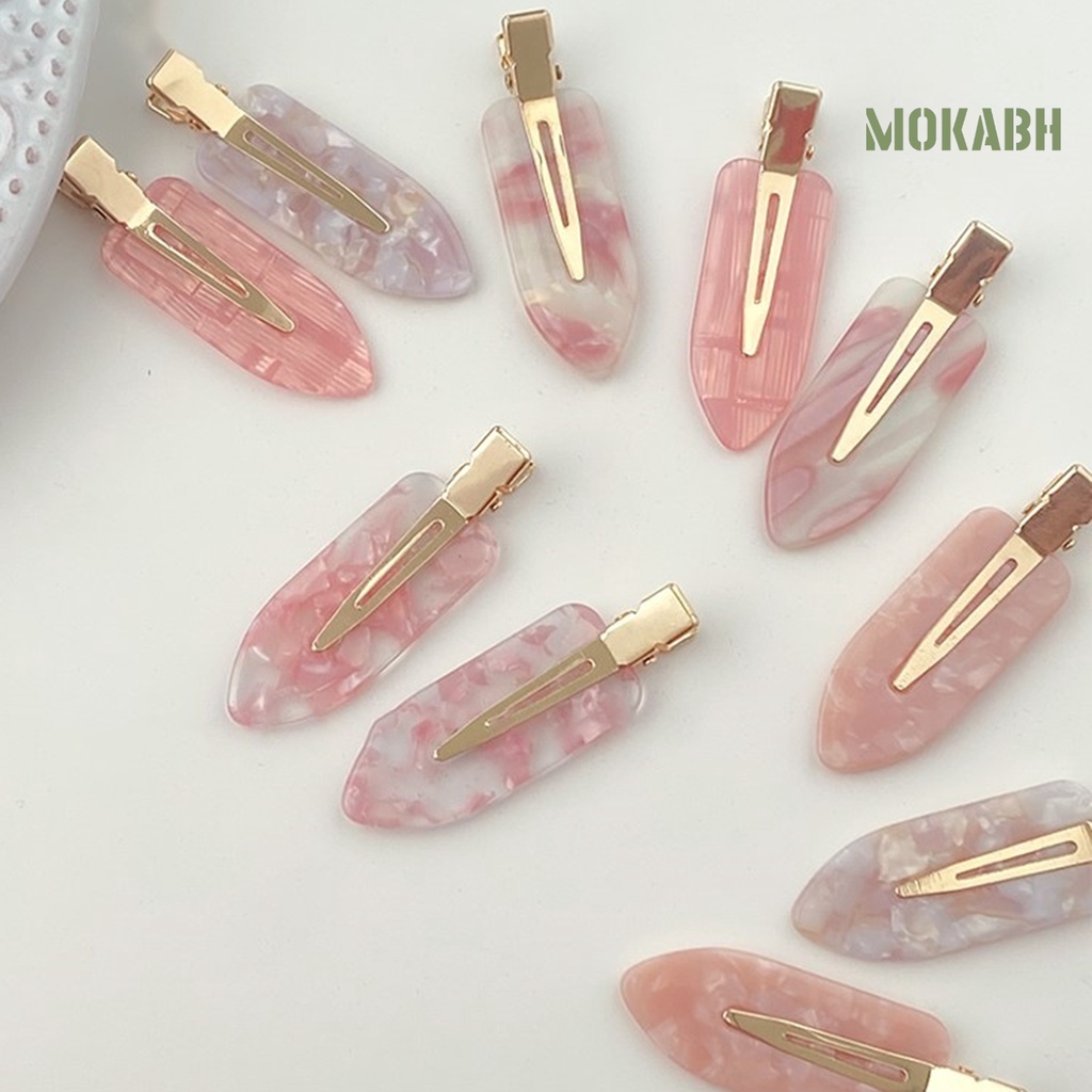 Bộ 2 Kẹp Tóc Acrylic Chống Trượt Phong Cách Hàn Quốc