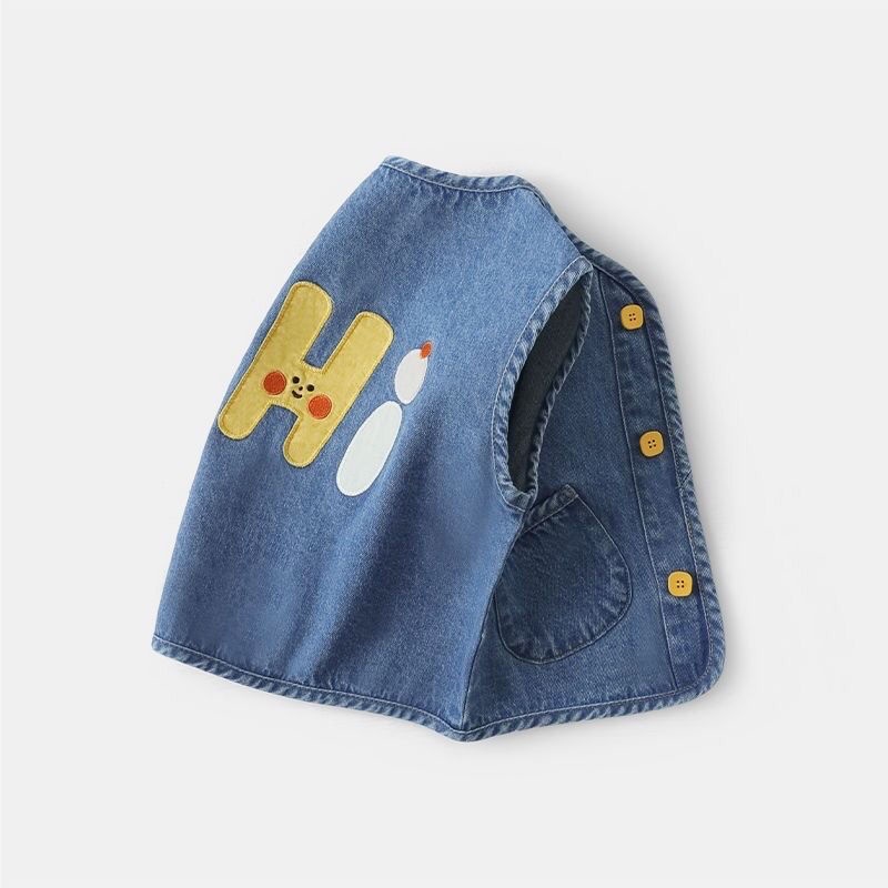 Áo Khoác Denim Mỏng Không Tay Thời Trang Mới 2023 Dành Cho Bé Trai