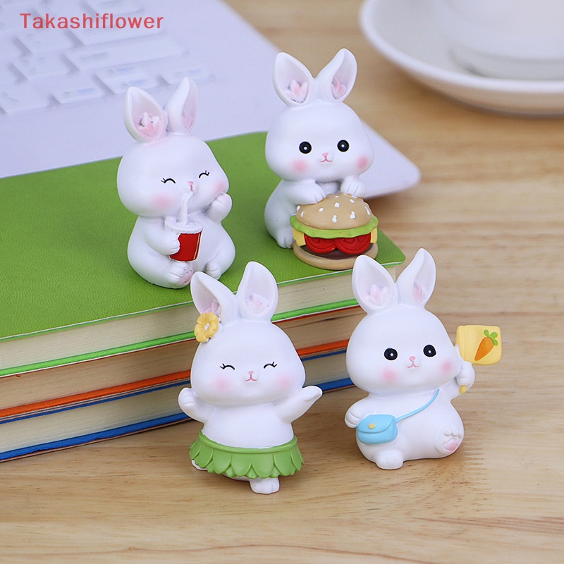 Thỏ Đáng Yêu Sáng Tạo Để Bàn Trang Trí Nội Thất