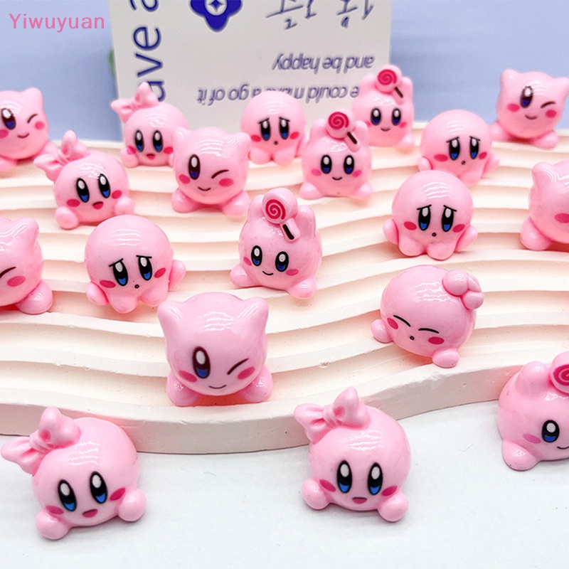 Bộ 2 Đồ trang trí Búp Bê Hoạt Hình Mini Phát Sáng Dùng Trang Trí Tiểu Cảnh