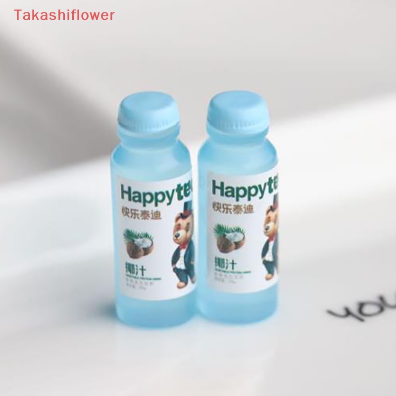 (Takashiflower) 10 Chai Nhựa Mini Dạ Quang Màu Sắc Ngẫu Nhiên