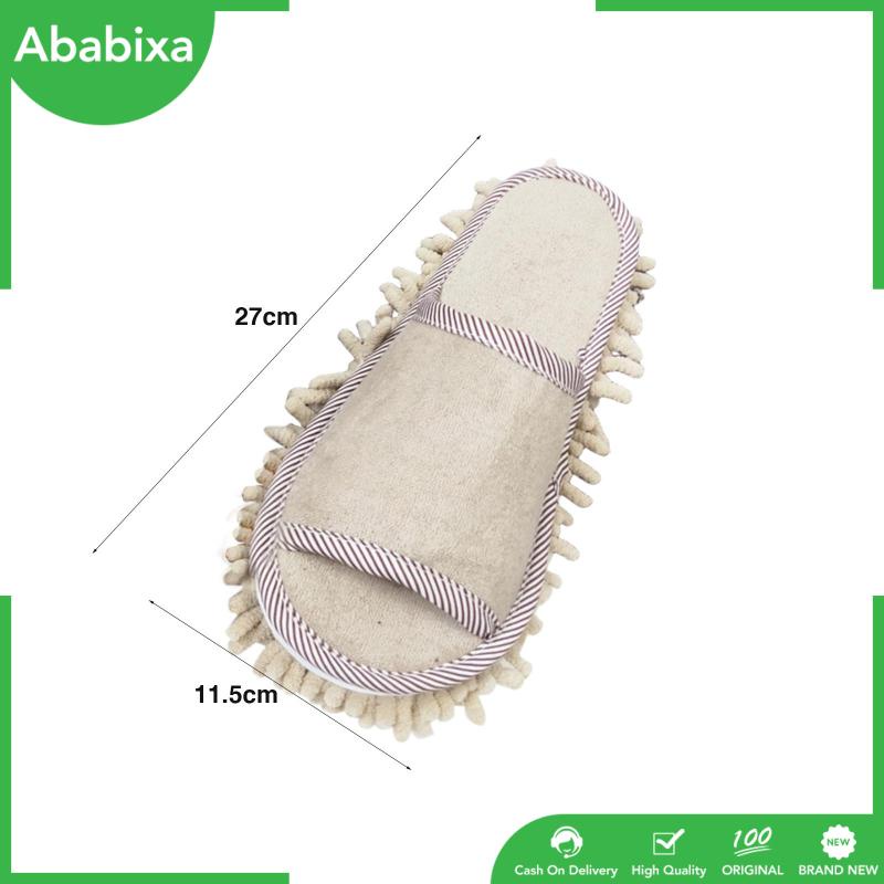 [Ababixa] Dép Lau Nhà / Tắm / Phòng Ngủ Thoải Mái Không Gây Tiếng Ồn Thiết Thực Cho Nam Và Nữ