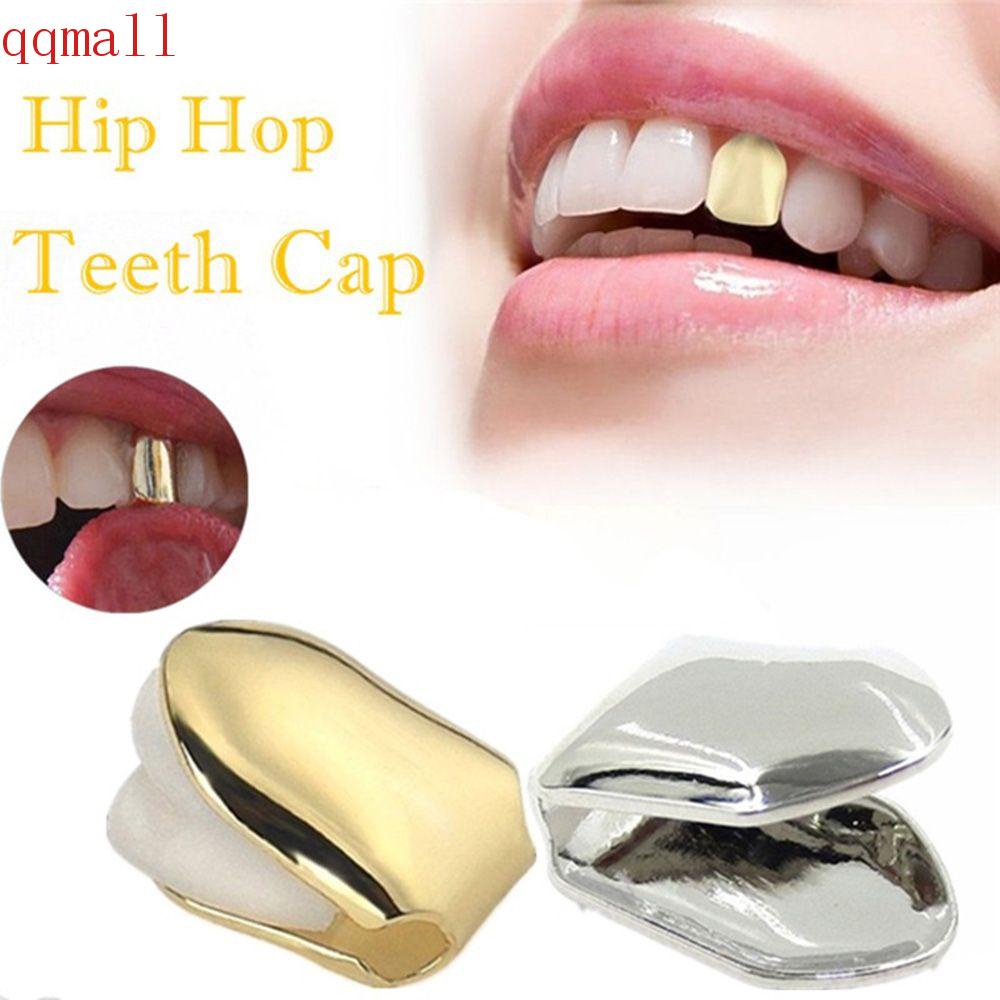 Qqmall Mũ Lưỡi Trai Răng Nhỏ Bền Trắng Vui Nhộn Thời Trang Làm Quà Tặng Trang Sức