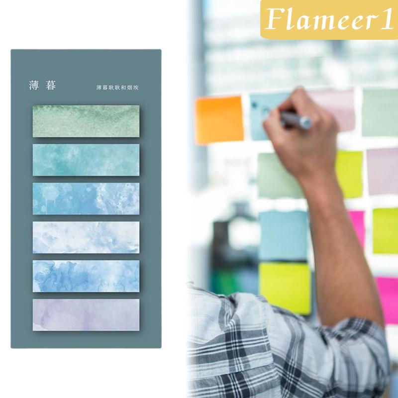 [Flameameer1] Giấy Ghi Chú Dạng Dính Viết Tay Có Thể Viết Được Cho Tài Liệu Catalogs Diaries