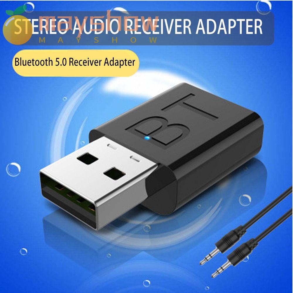 Thiết Bị Nhận Tín Hiệu Bluetooth 5.0 Không Dây AUX 3.5mm