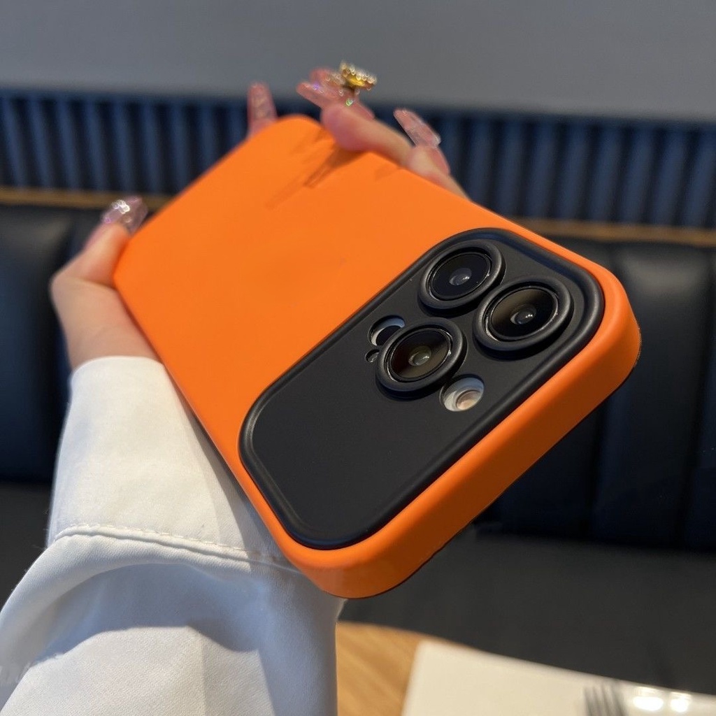 Ốp Điện Thoại Silicone Lỏng Chống Sốc 2 Trong 1 Cho iPhone XR XS MAX 11 12 13 14 Pro MAX 14PLUS