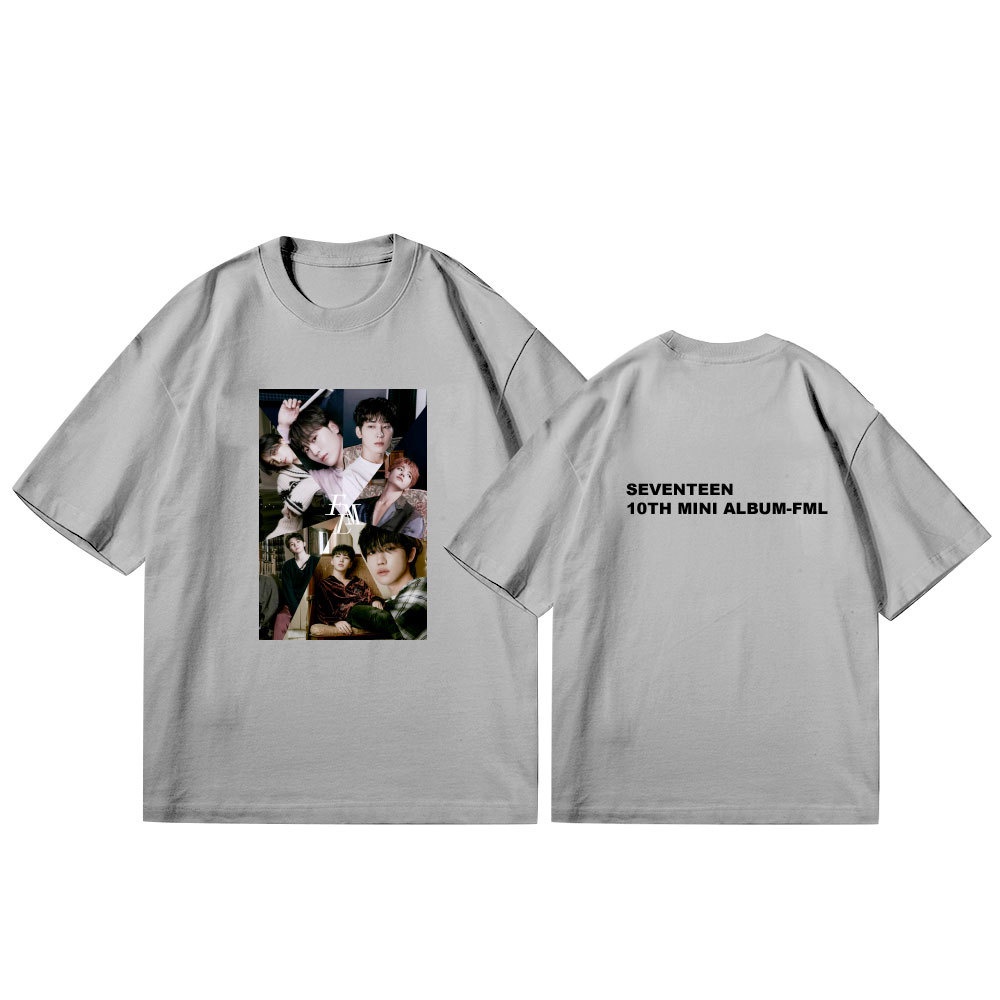 Áo thun seventeen 10th mini DK