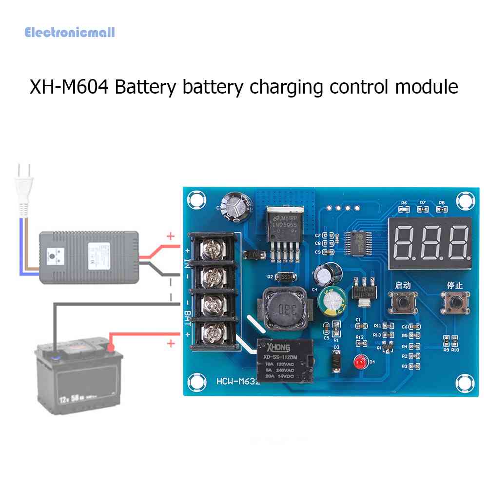 Bản Mạch Bảo Vệ Pin Sạc XH-M604 Lithium NI5L Mall01.vn