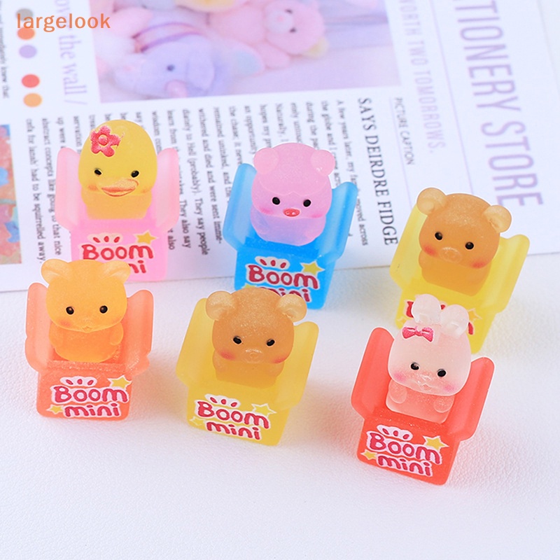 1 Đồ trang trí Động Vật Hoạt Hình Phát Sáng Trang Trí Xe Hơi