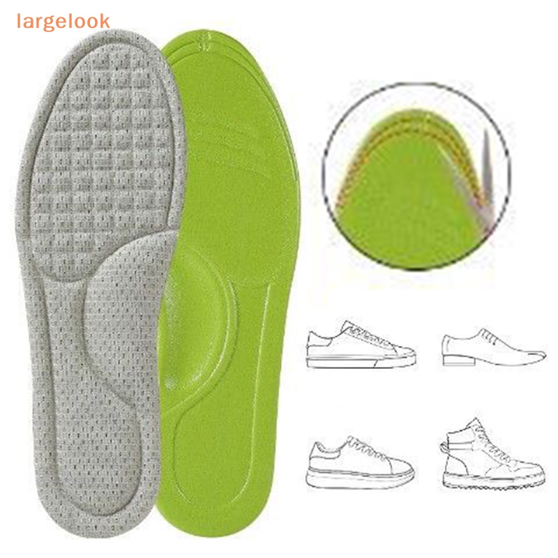 Đế Lót Giày Khử Mùi Siêu Mềm Thoáng Khí Thấm Hút Mồ Hôi Chống Vi Khuẩn