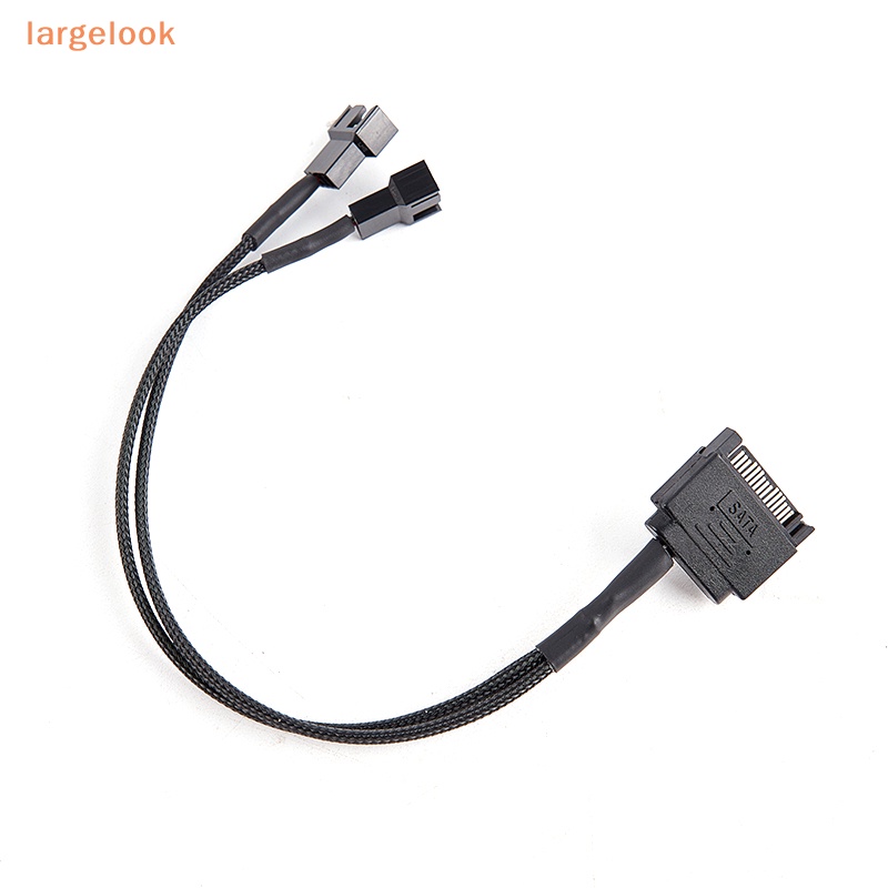 Cáp ChuyểN ĐổI QuạT TảN NhiệT SATA 15Pin Sang 2 * 3pin / 4pin PWM Chuyên DụNg