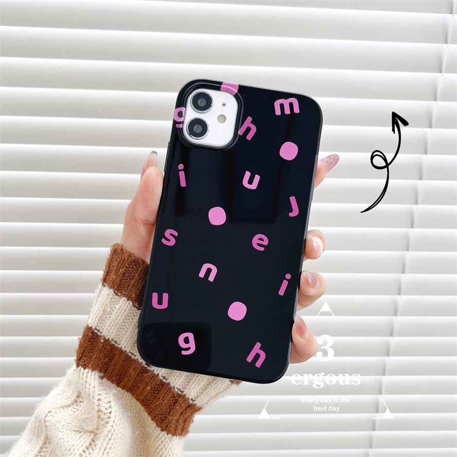 Ốp Điện Thoại TPU Mềm Màu Kẹo Đơn Giản Sáng Tạo Cho IPhone 14 13 12 11 Pro Max SE2020 X XR Xs Max 7 8 6 6s Plus