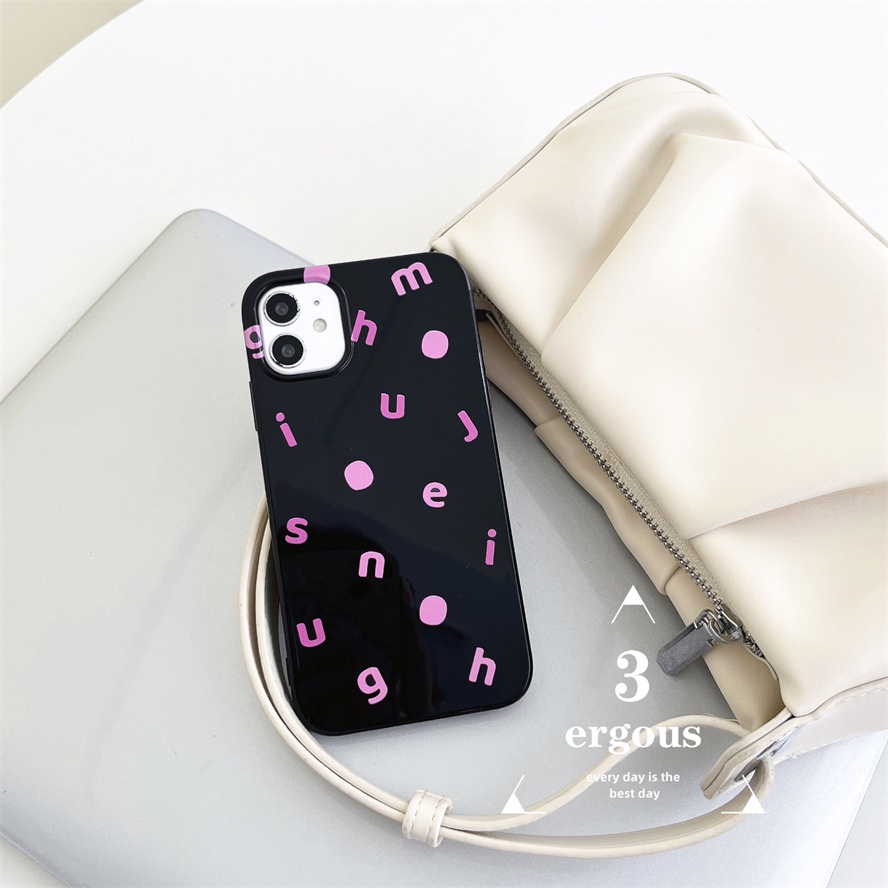 Ốp Điện Thoại TPU Mềm Màu Kẹo Đơn Giản Sáng Tạo Cho IPhone 14 13 12 11 Pro Max SE2020 X XR Xs Max 7 8 6 6s Plus