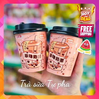 Hồng Trà Sữa Tự Pha Đài Loan