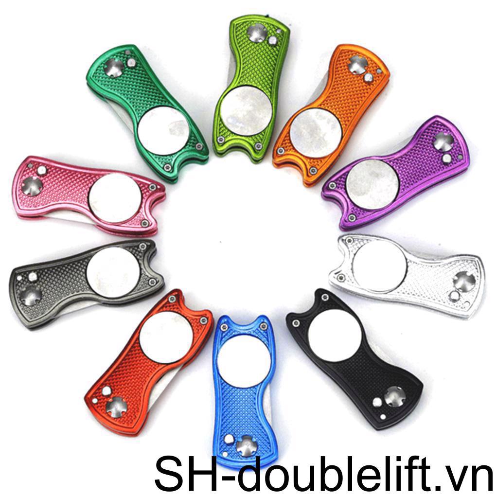 Nĩa Đánh Golf Bằng Thép Không Gỉ Có Thể Tái Sử Dụng Đa Năng