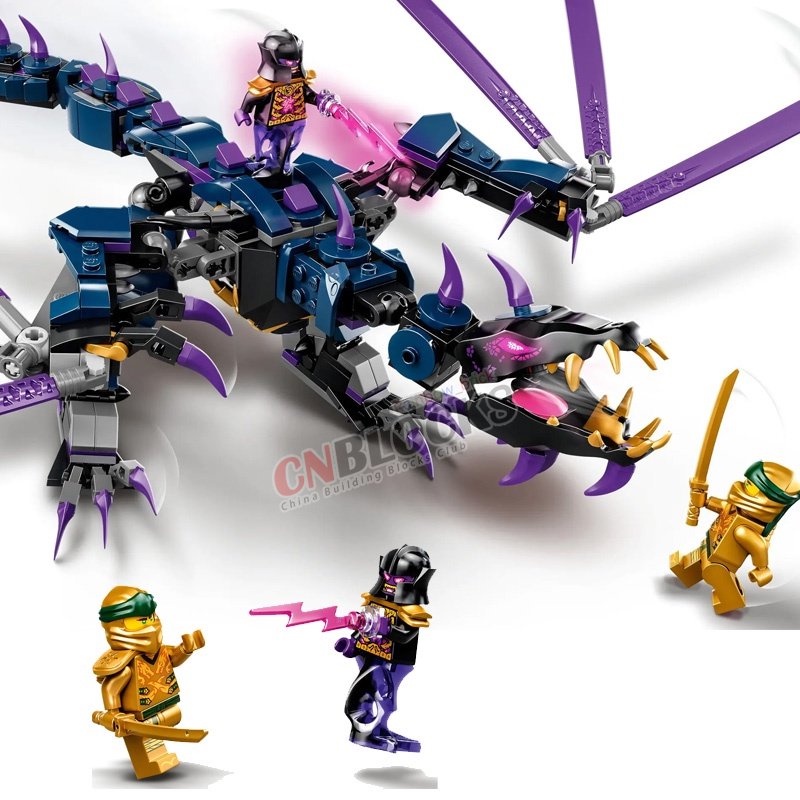 Đồ Chơi Lắp Ráp Xe Mô Tô Ninjago Kai 'S Blade Và Zane' S Snowmobile