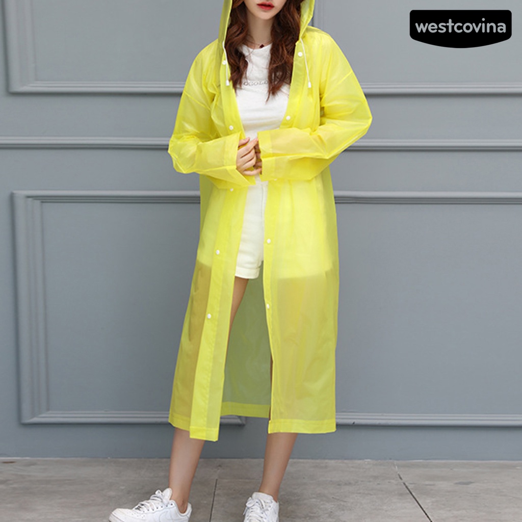 [COD]☁Áo Mưa EVA Dày Có Mũ Trùm Dùng Đi Cắm Trại / Leo Núi Cho Nam Và Nữ