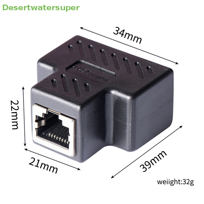 1 Cặp Đầu Nối Mạng Ba Chiều RJ45