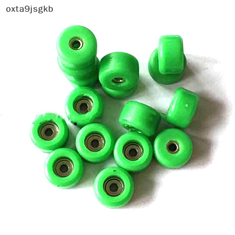 4 cái/bộ PU + Kim loại Urethane CNC mang bánh xe cho gỗ Fingerboard bánh xe