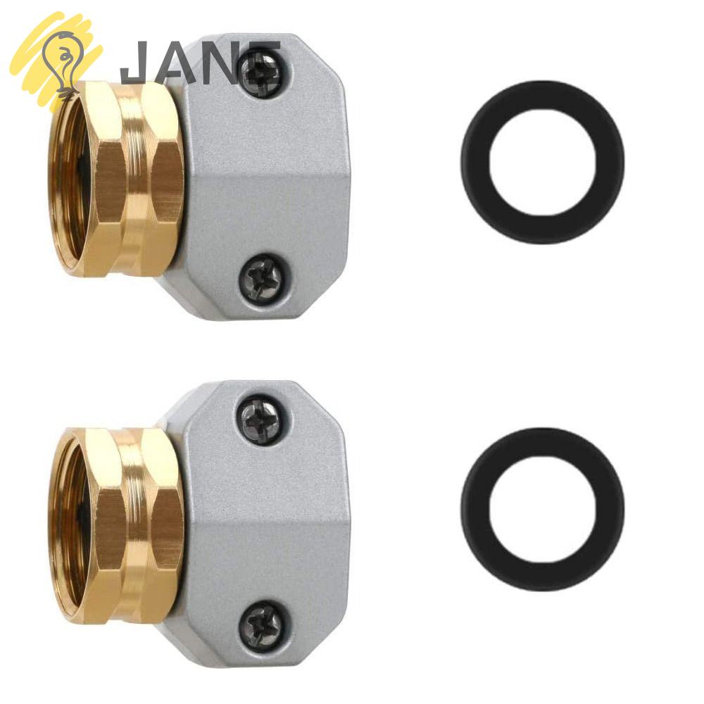 Set 2 Đầu Ống Nước Tưới Vườn Siêu Bền Kèm Kẹp Thay Thế Tiện Dụng