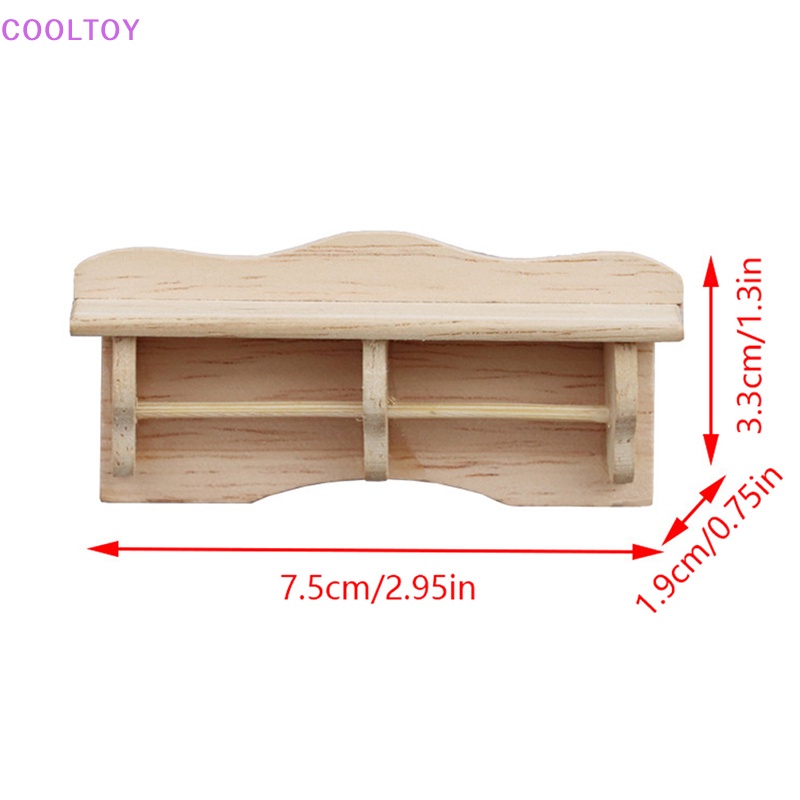 Kệ Đựng Đồ Gắn Tường Phòng Tắm Tỉ Lệ 1: 12 Trang Trí Nhà Búp Bê