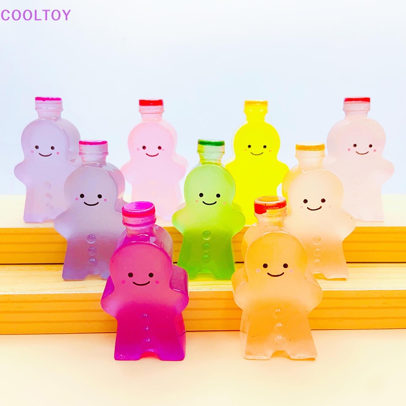 Cooltoy Bộ 2 Đồ trang trí Nhân Vật Gingerbread Man Hoạt Hình Phát Sáng Trong Bóng Tối Trang Trí Tiểu Cảnh