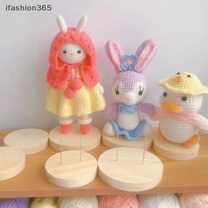 [ifashion365] Giá Đỡ Trưng Bày Dụng Cụ Đan Móc Bằng Nhựa Abs Nhỏ Gọn