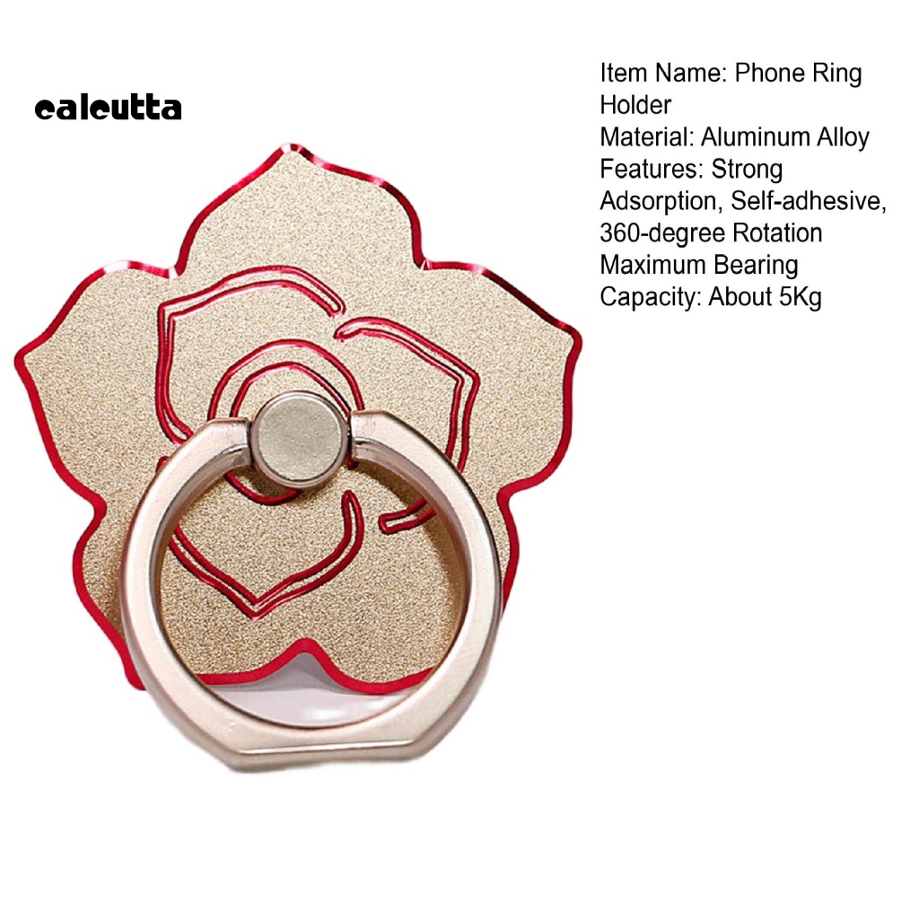 [calcutta] Nhẫn Đỡ Điện Thoại Hình Bông Hoa Không Phai Sử Dụng Hàng Ngày