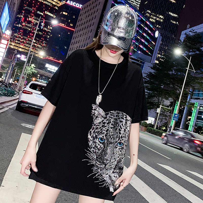 Áo Thun Tay Ngắn Dáng Rộng Plus Size 2-150kg Thời Trang Mùa Hè 2023