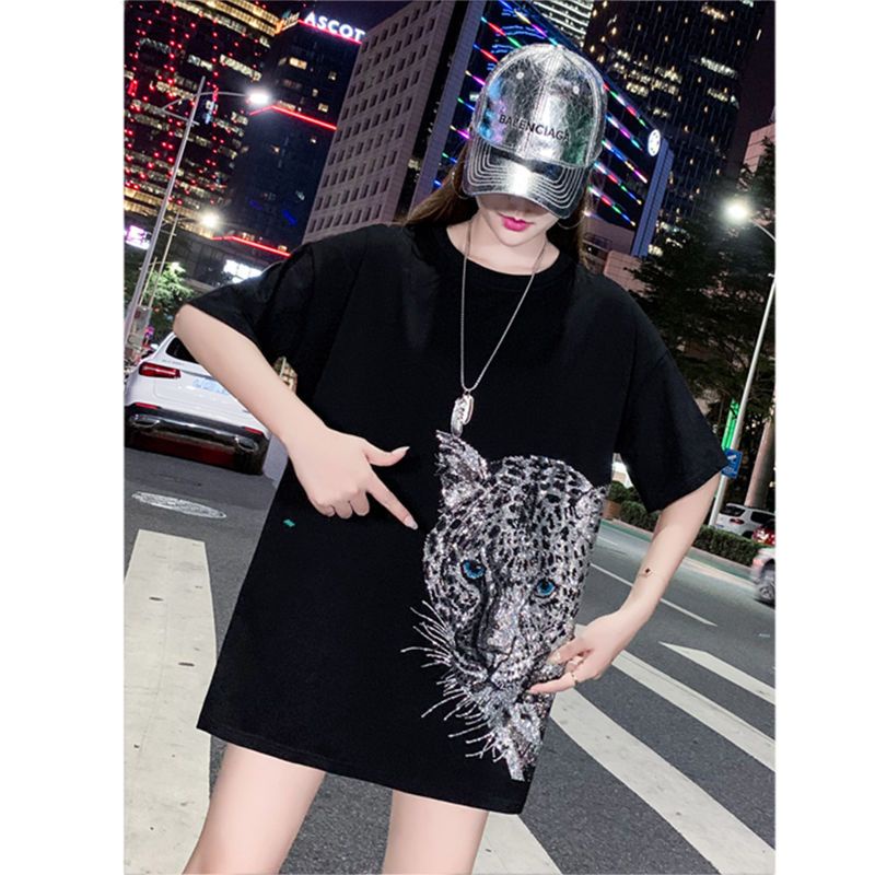 Áo Thun Tay Ngắn Dáng Rộng Plus Size 2-150kg Thời Trang Mùa Hè 2023