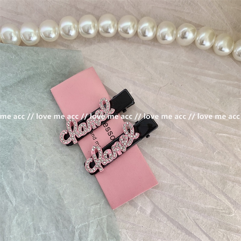 Set 2 Kẹp Tóc Mỏ Vịt Bằng Hợp Kim Cho Nữ