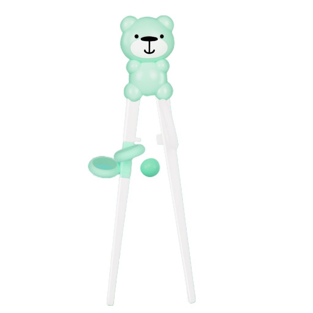 Bộ Đũa Muỗng Nĩa Kèm Hộp Hình Động Vật Dễ Thương Nhiều Màu Sắc Cho Bé embe.s