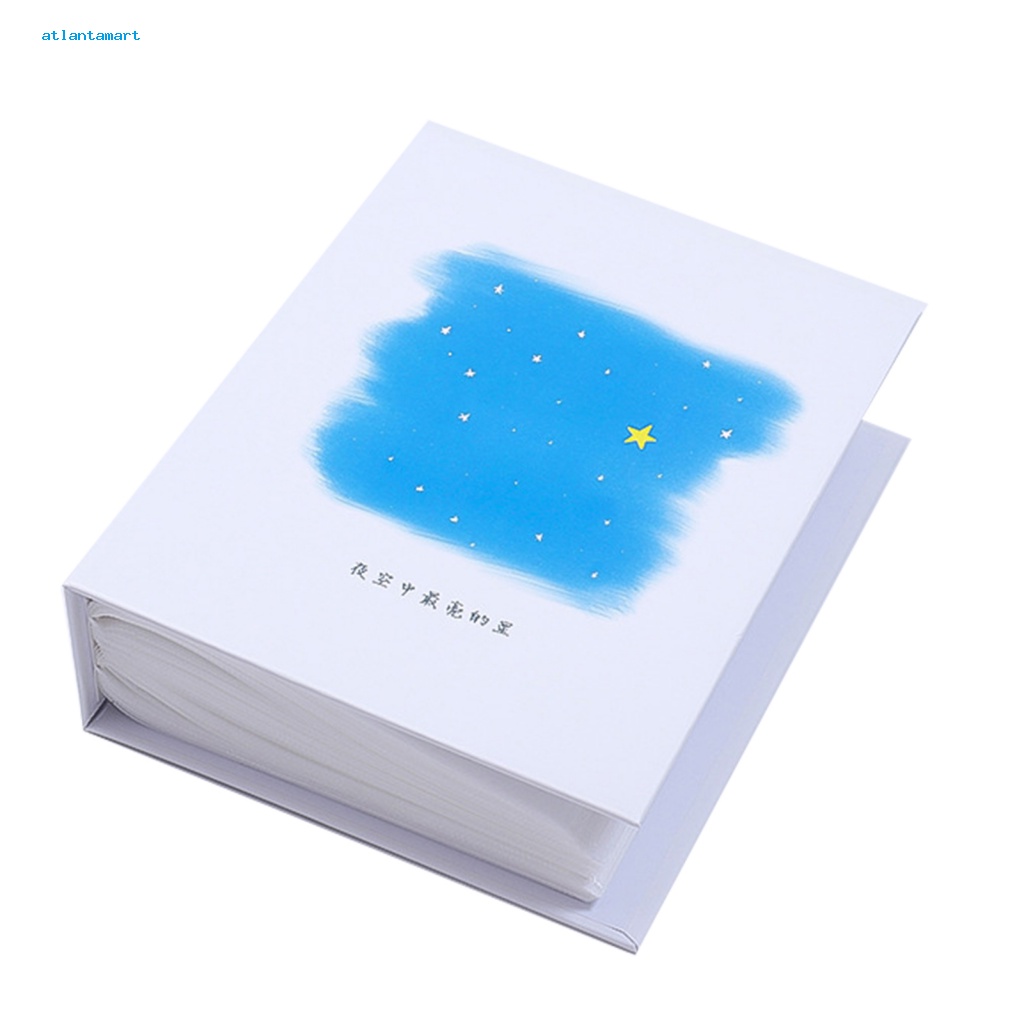 Túi Đựng Đồ Dùng Cao Cấp Tiện Dụng| Sổ Sưu Tập 100 Ngăn Nhãn Dán Móng Tay Trong Suốt In Hình Hoạt Hình Dành Cho Salon