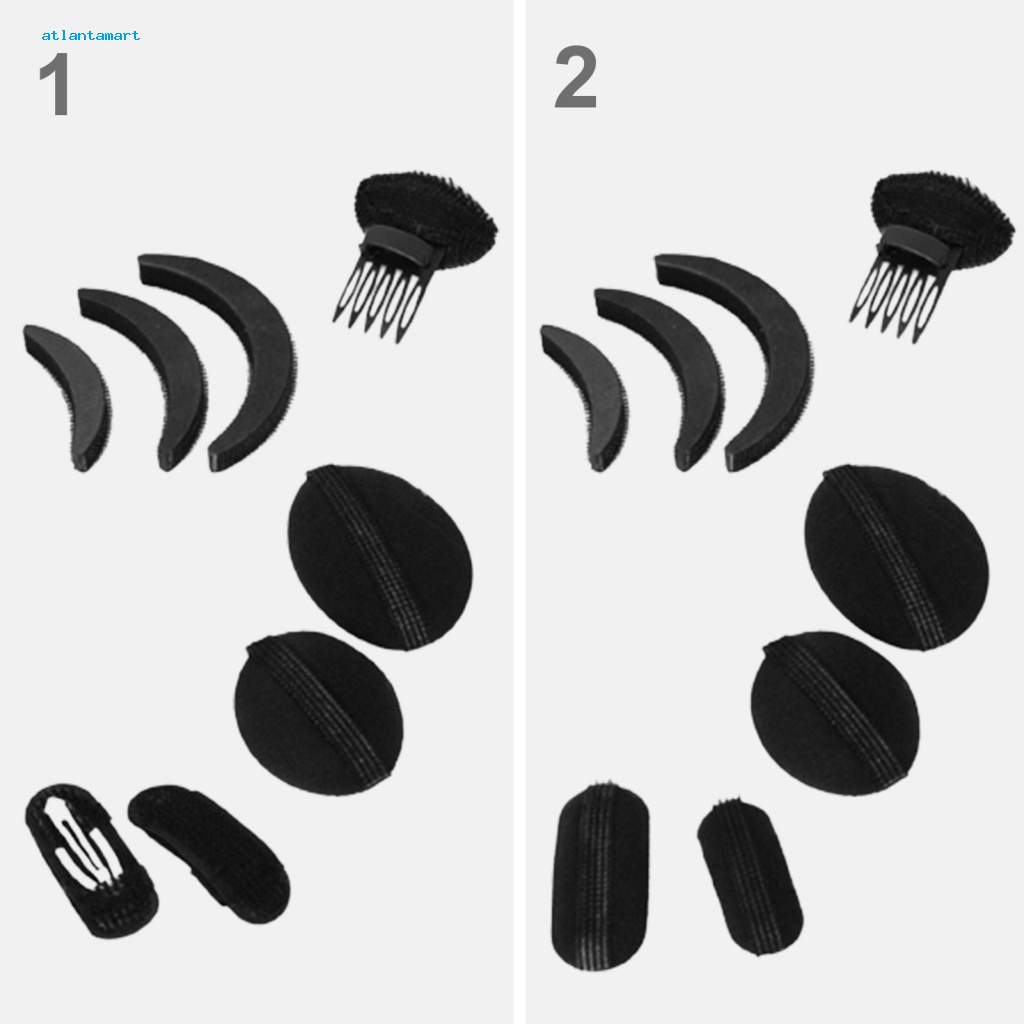 Túi Đựng Đồ Dùng Cao Cấp Tiện Dụng| Set 8 Mút Tạo Kiểu Tóc Bồng Bềnh Tái Sử Dụng Tiện Lợi Dành Cho Nữ