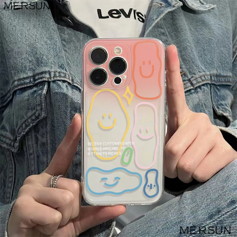 ✅Ốp Điện Thoại Mềm Chống Sốc Họa Tiết Graffiti Cho Iphone 13 11Max 78 12 14Pro 6In JHG7