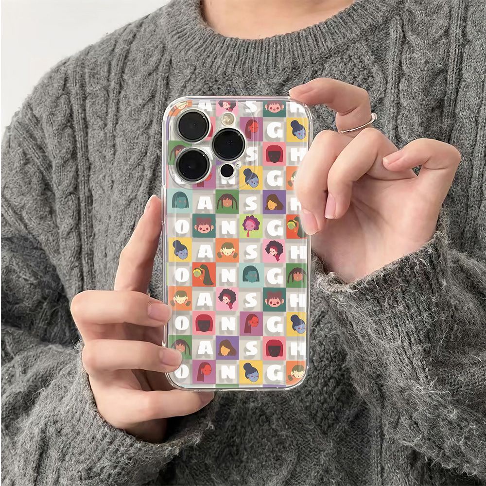 ✅Ốp Điện Thoại Mềm Chống Sốc In Chữ plusiPhone1278 14pro 11 13 6Inmax 3LHV