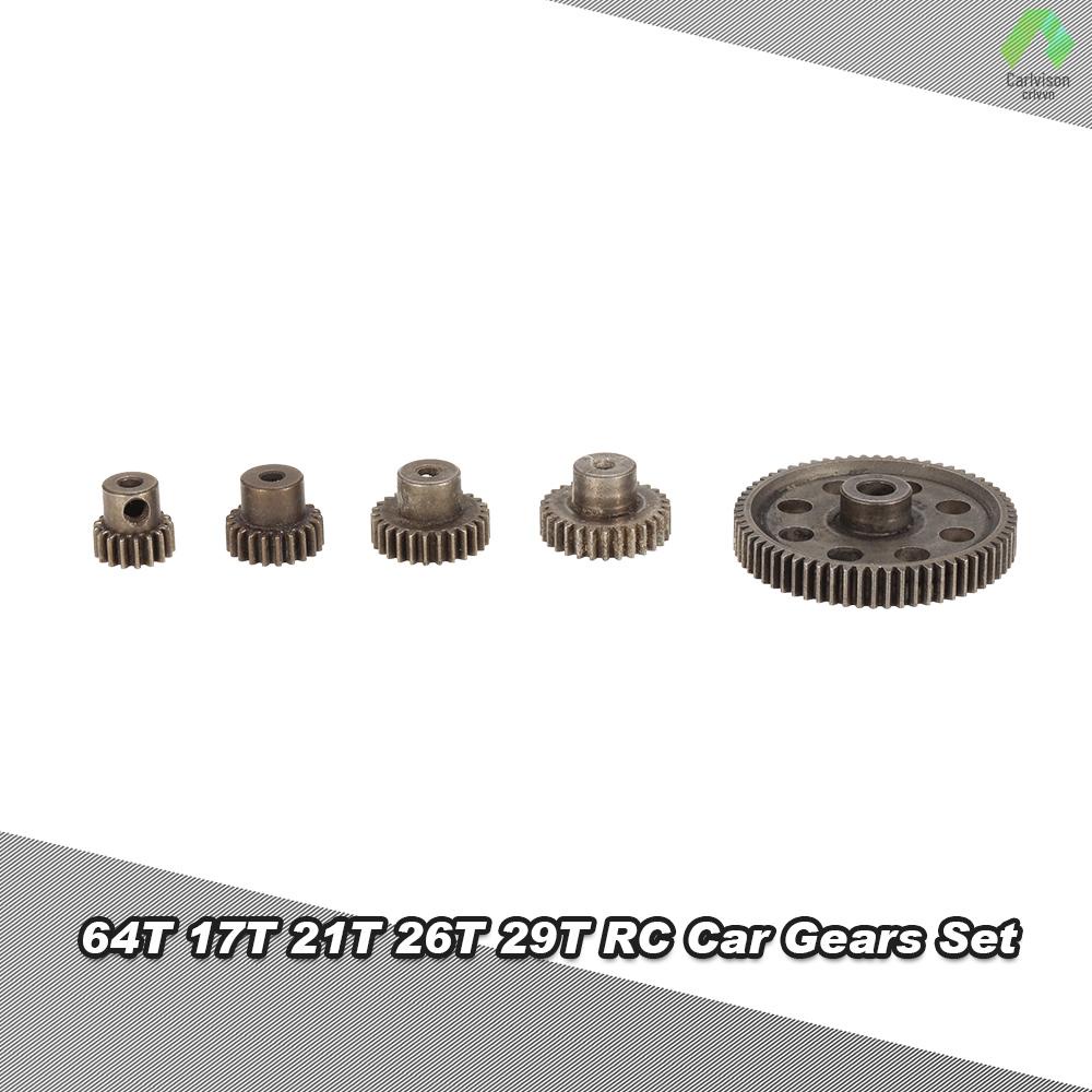 Bánh Răng Kim Loại Chính 64T 17T 21T 26T 29T Cho Xe Điều Khiển HSP 1 / 10 Monster Truck BRONTOSAURUS 94111