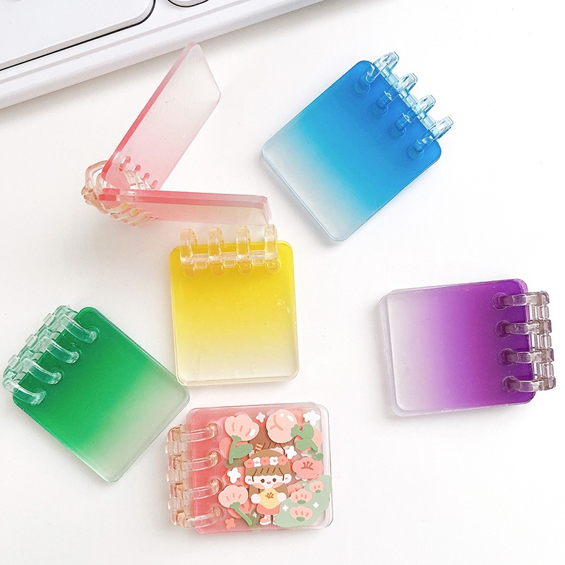 Sticker Dán Trang Trí Sổ Tay Bằng Acrylic Hình Dễ Thương DIY