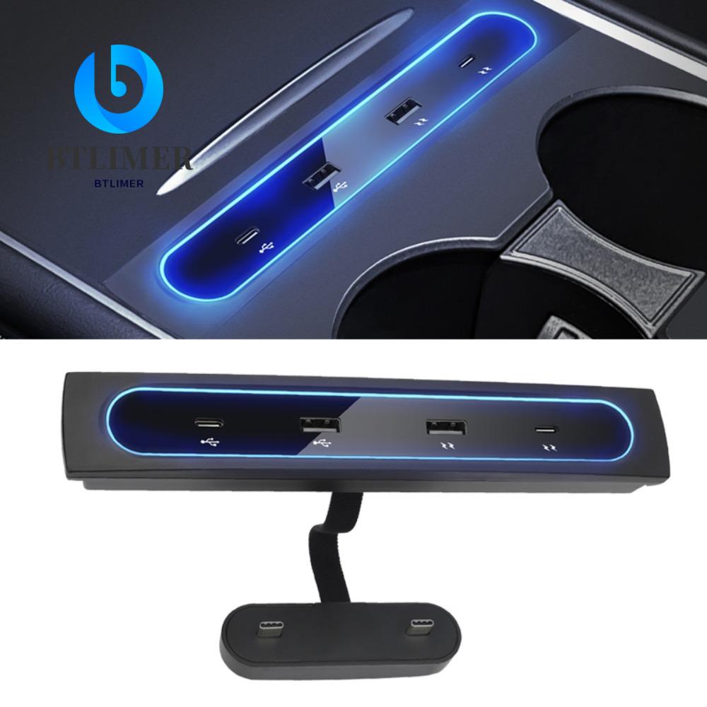 Bộ Chia Cổng Sạc Nhanh 27W Chuyên Dụng Cho Xe Hơi