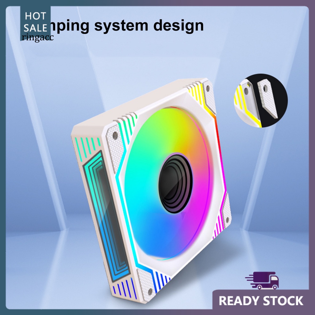 Quạt Tản Nhiệt Giảm Âm Cao Su 4PIN 1500RPM Cho Máy Tính Ốp