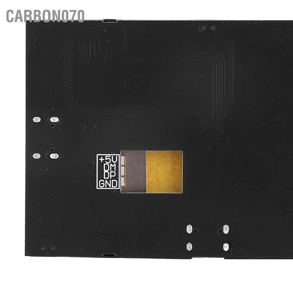 Carbon070 Màn hình nhiệt độ máy tính 3.5in Cổng USB kép hiển thị nhỏ IPS dữ liệu CPU với Trình chỉnh sửa chủ đề trực quan cho GPU RAM HDD