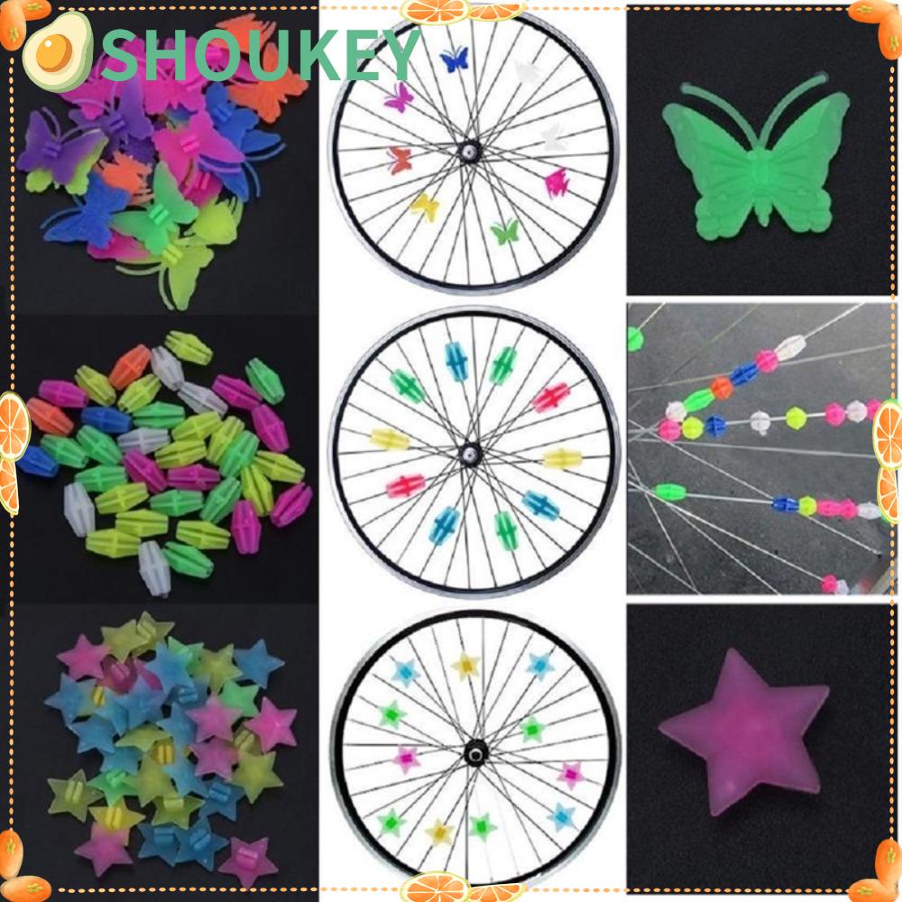 Hạt Gắn Căm Xe Đạp Trang Trí Phong Cách Dokey