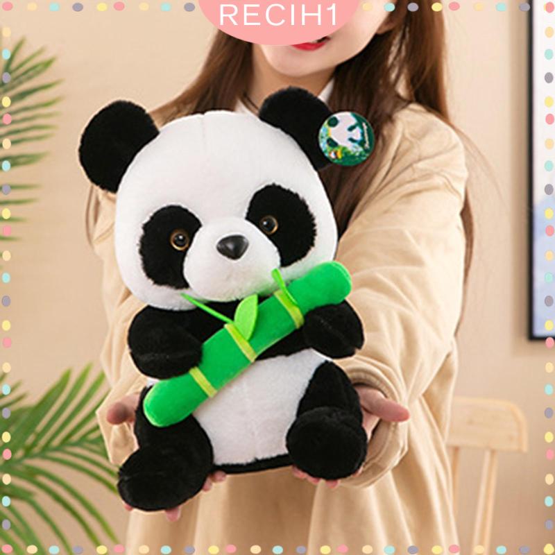 [Recih] Gối Nhồi Bông Hình Gấu Trúc Dễ Thương Dành Cho Bé Trai Và Bé Gái