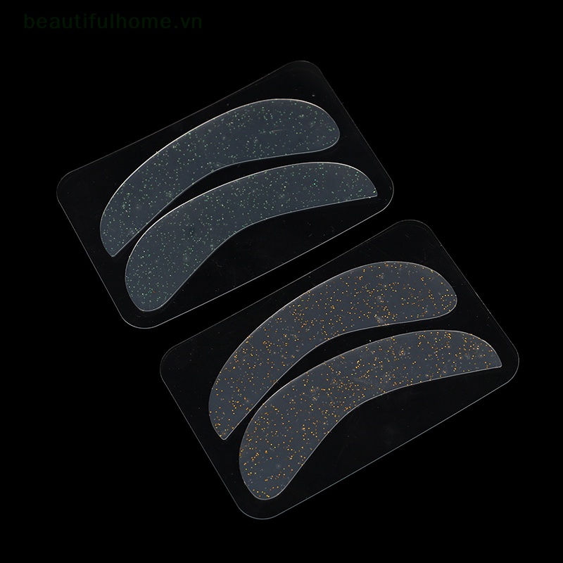 Bộ 2 Miếng Đệm silicone Gắn Lông Mi Giả