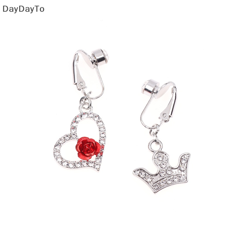 1 Khuyên Rốn Hình Vương Miện Giả Không Cần Xỏ Lỗ