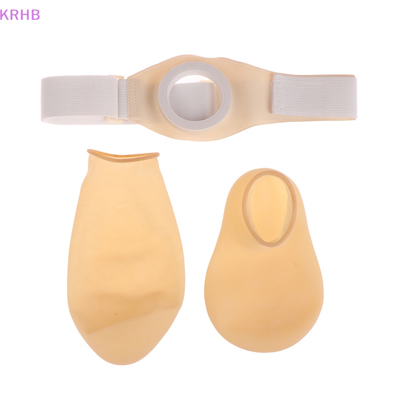 Túi Đeo Hông Bằng Silicon Thoát Nước Cho Urostomy Tiện Dụng Mới