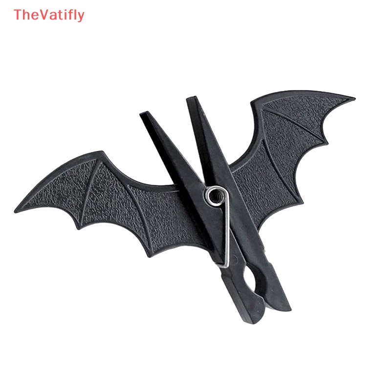 [Thevalifly] 2 Kẹp Quần Áo Chống Gió Hình Dơi Sáng Tạo Vui Nhộn