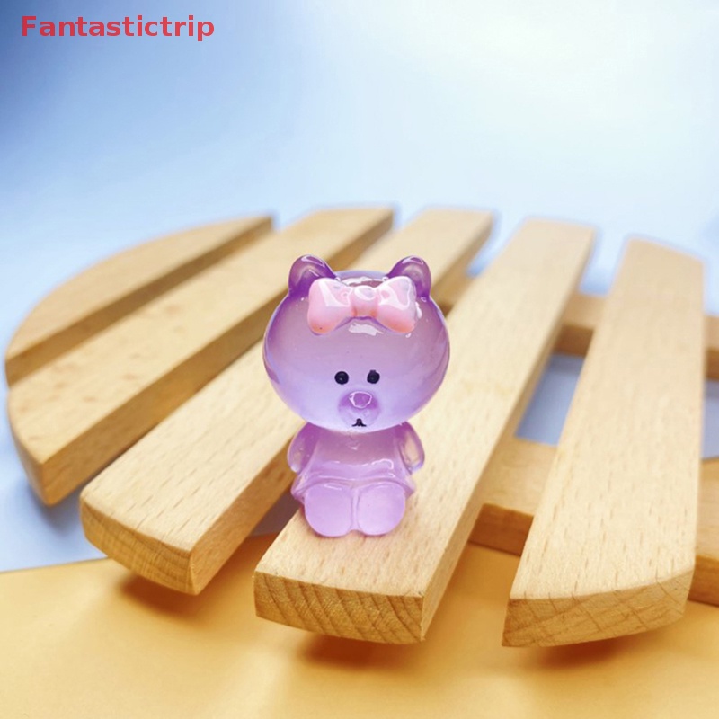 [Fantastictrip] Set 5 Mô Hình Búp Bê Mini Phát Sáng Trong Bóng Tối Trang Trí Tiểu Cảnh Craf Mới