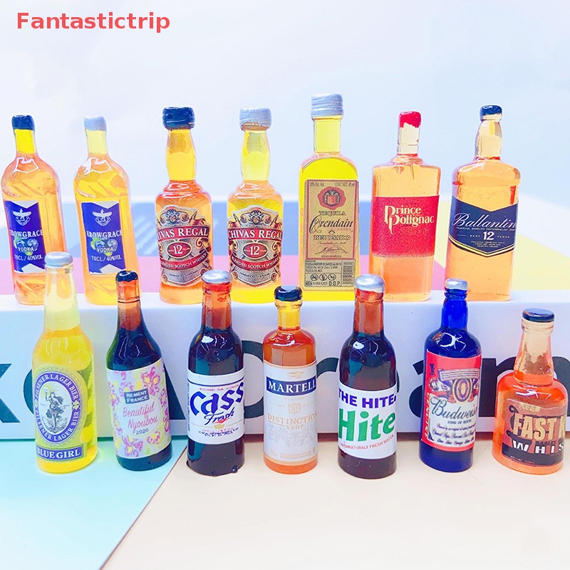 Bộ 5 Bình Nước Mini Trang Trí Nhà Búp Bê Mới